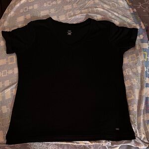 Everyday V-Neck Short Sleeve Tee - Black